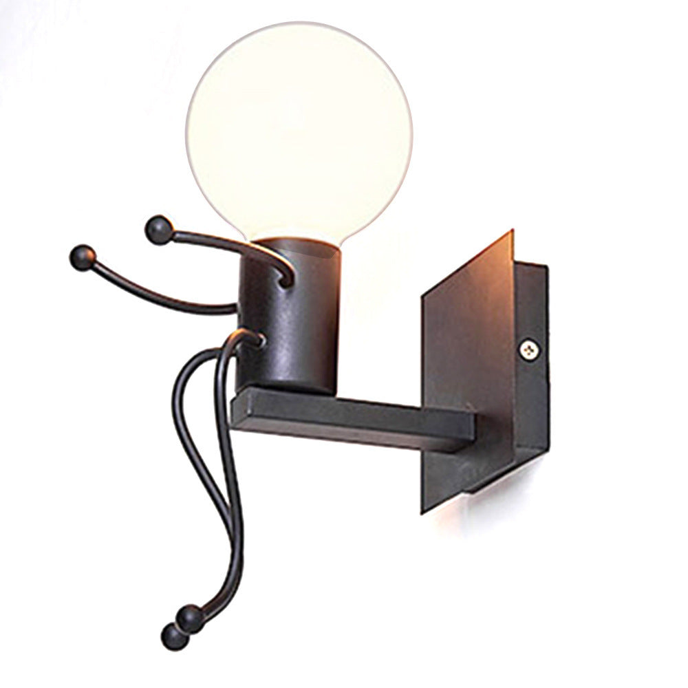 Nordic Iron Restaurant Corridor Wall Light