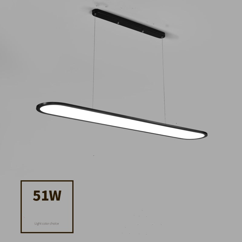 Modern Linear LED Pendant Light for Restaurant Bars — view 11