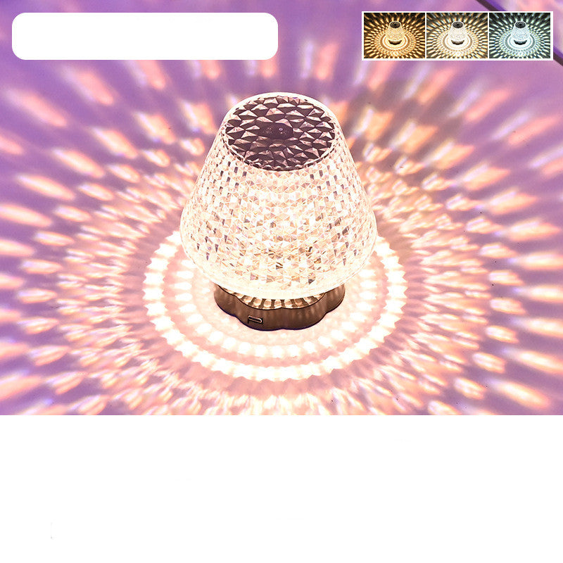 Diamond Crystal USB Table Lamp for Restaurant Tables — view 10