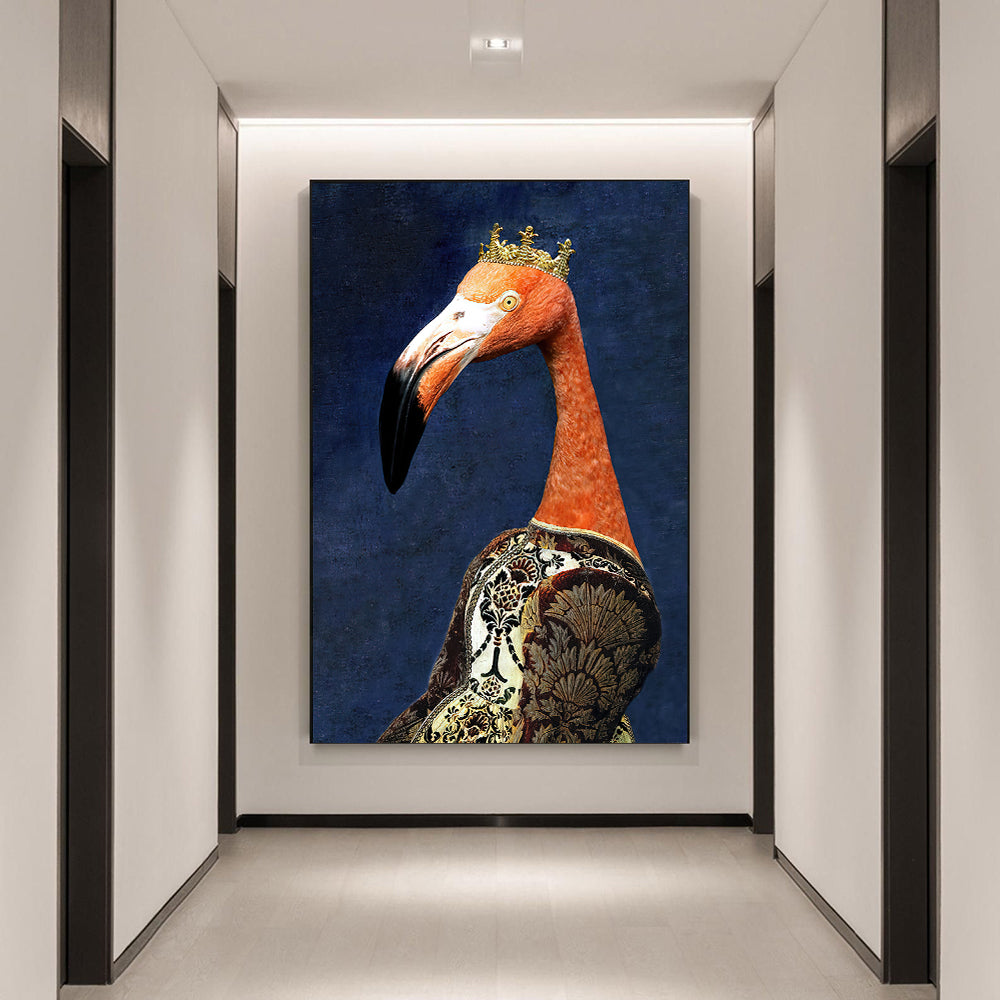 Living Room Decor Wall Decor Black Wildlife Canvas Poster Print — view 6