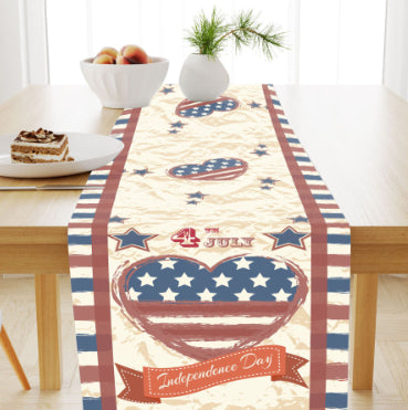 Christmasthemed Snowman Table MatFestive Christmas Table Decor — view 1
