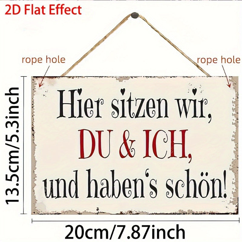 American Retro 2D Flat-Print Wooden Wall Guesthouse Wall Art Restaurant Home Hanging Decor — view 9