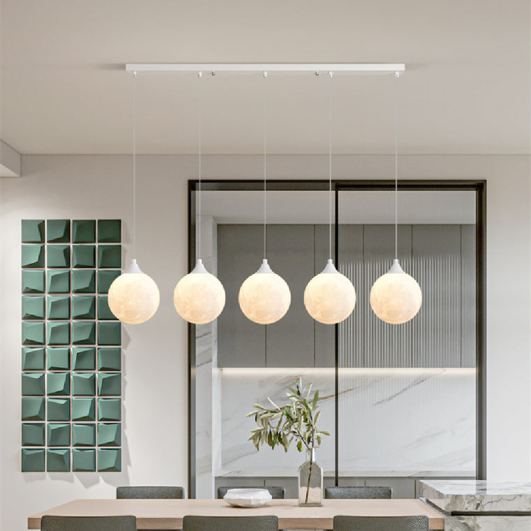 Nordic 3-Head Dining Table Pendant for Restaurants