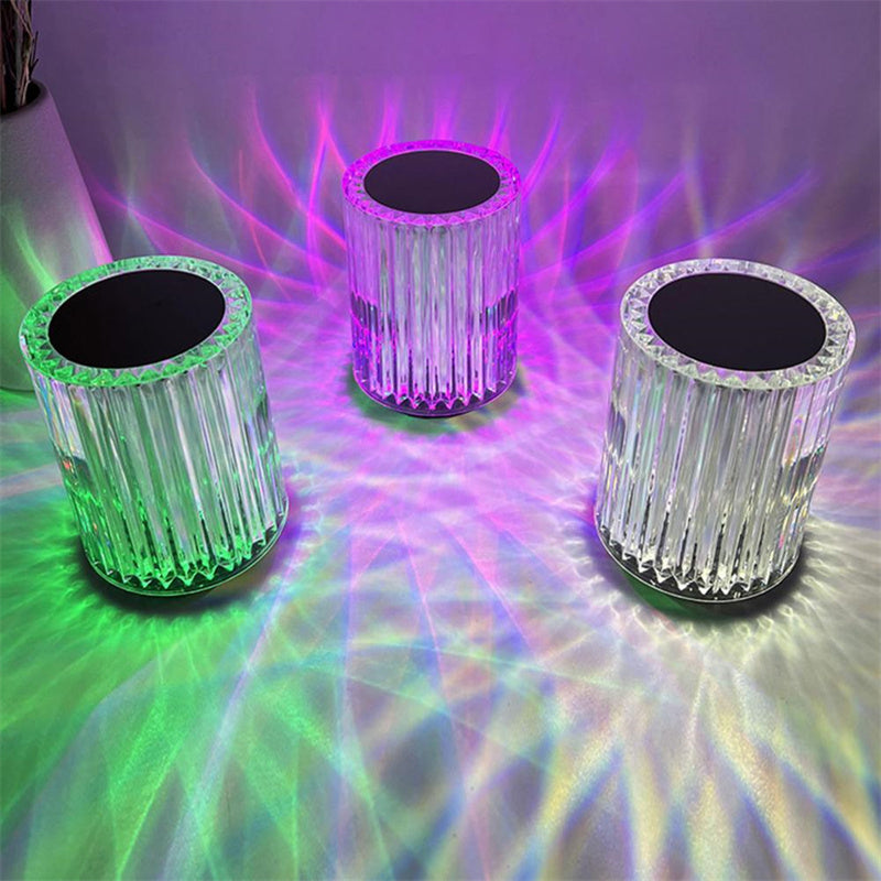 Crystal RGB LED Table Lamp for Restaurant Tables — view 1