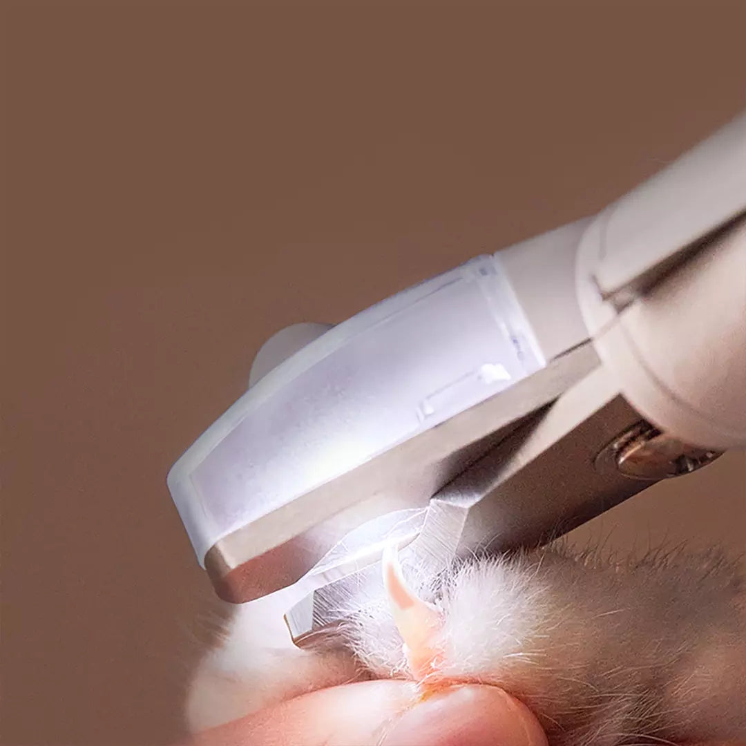 LED-Illuminated Nail Clipper for Cat Café Care Stations, Foster Teams, and Controlled Grooming Sessions — view 7