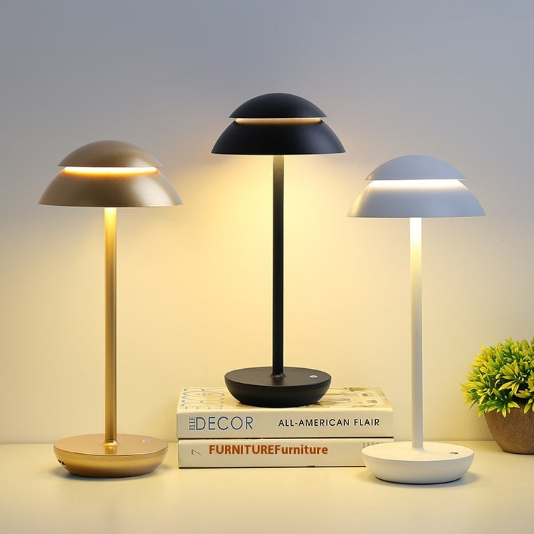 Nordic USB Rechargeable Table Lamp for Restaurant Tables
