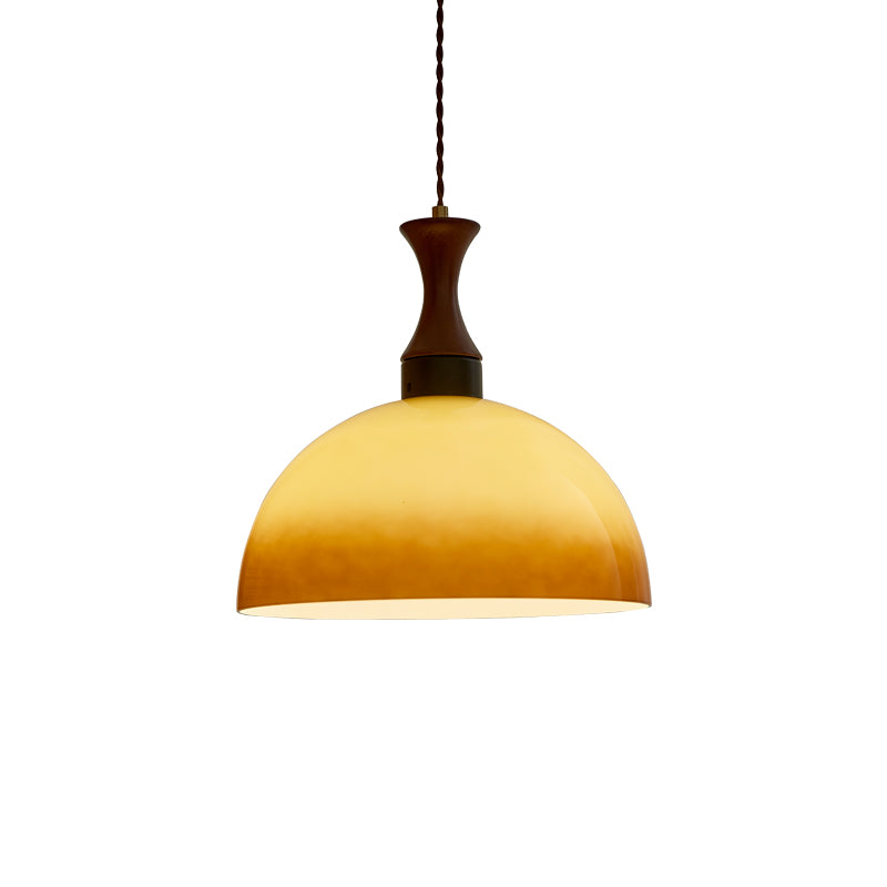 Restaurant Pendant Light Retro Glass Bedroom — view 5