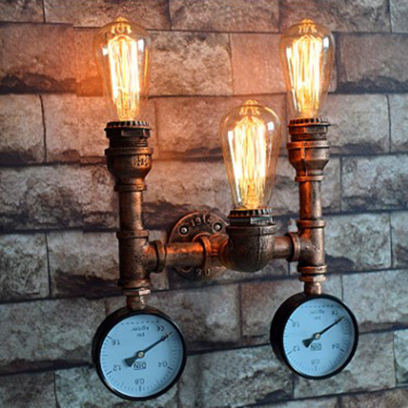 Retro Industrial Pipe Light for Restaurant Bars — view 5