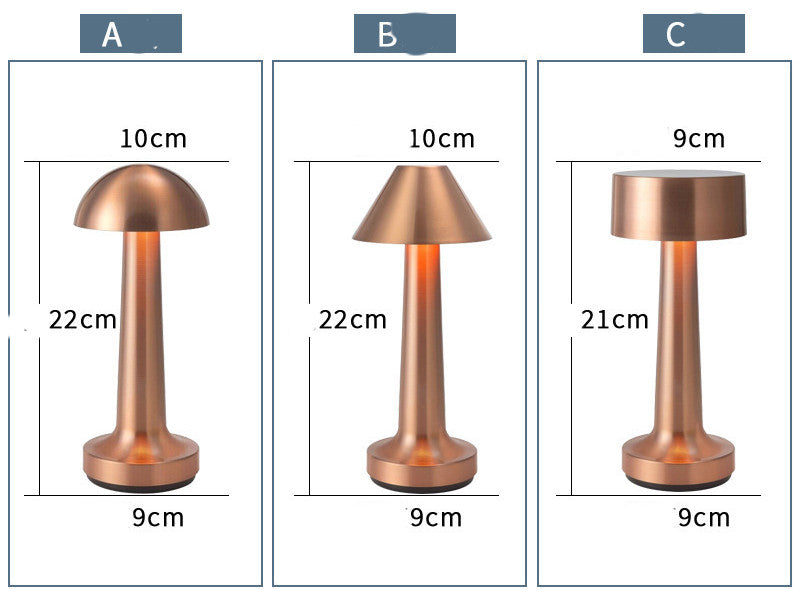 Vintage Dimmable USB Table Lamp for Restaurant Bars — view 4