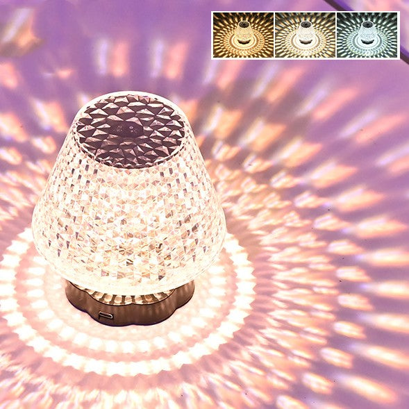 Diamond Crystal USB Table Lamp for Restaurant Tables — view 2