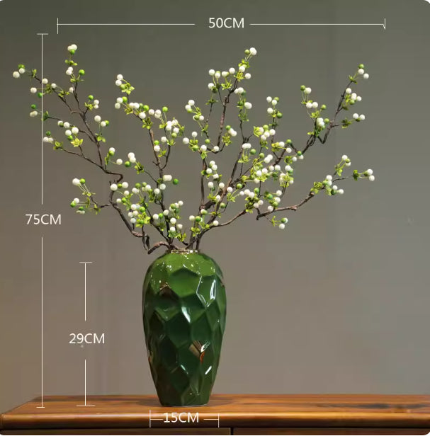 Modern Ceramic Vase Ornament For Creative Flower Arrangements And Home Decor — view 4