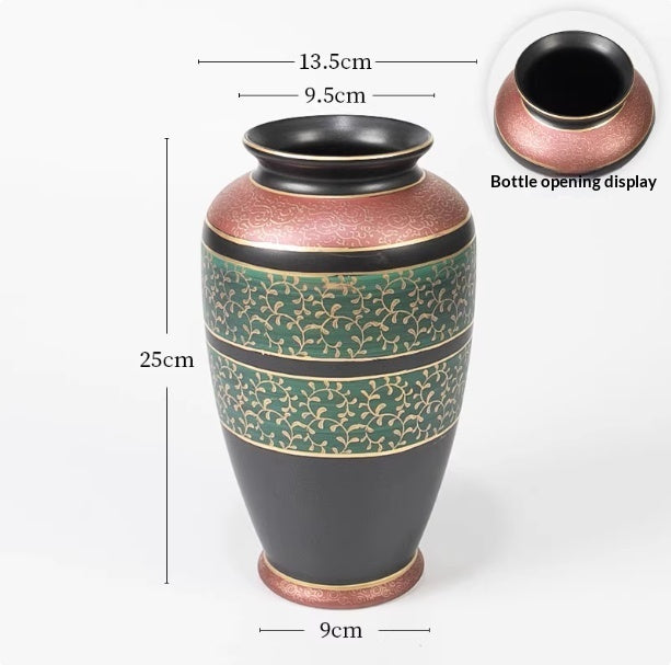Brand-new Kutani-yaki Vase Ornament For Living Room Desk Decor — view 6