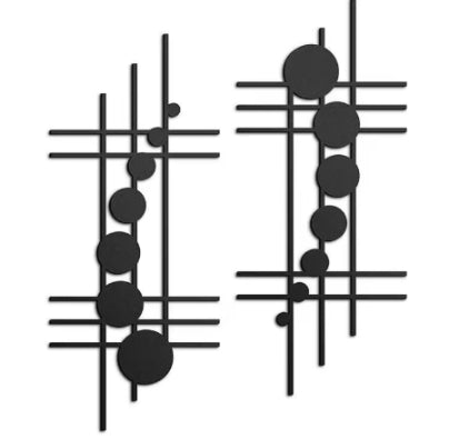 Artistic Modern Geometric Metal Wall Decor — view 7