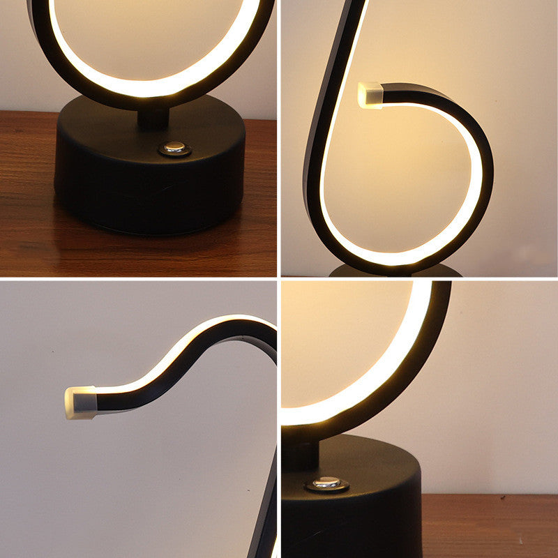 Rechargeable LED Bar Table Lamp Desktop Lamp Creative Restaurant Clearing — view 3