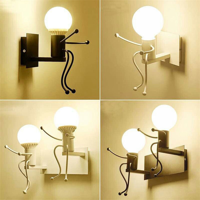 Nordic Iron Restaurant Corridor Wall Light