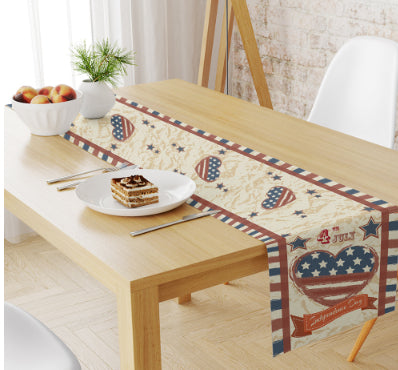 Christmasthemed Snowman Table MatFestive Christmas Table Decor — view 4
