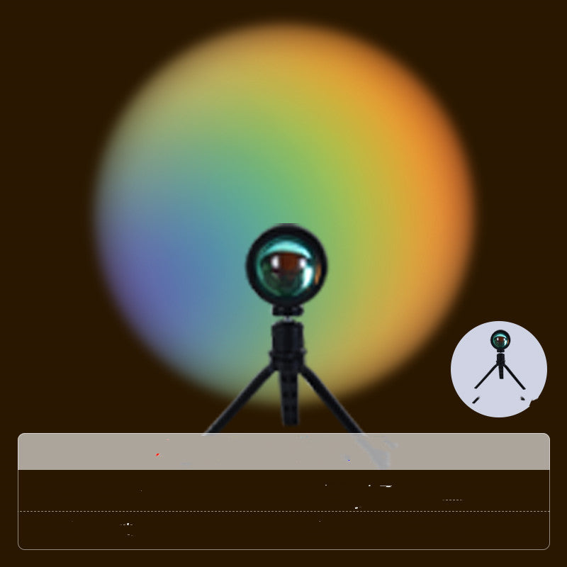 RGB Sunset Atmosphere Floor Lamp for Restaurant Ambiance — view 6