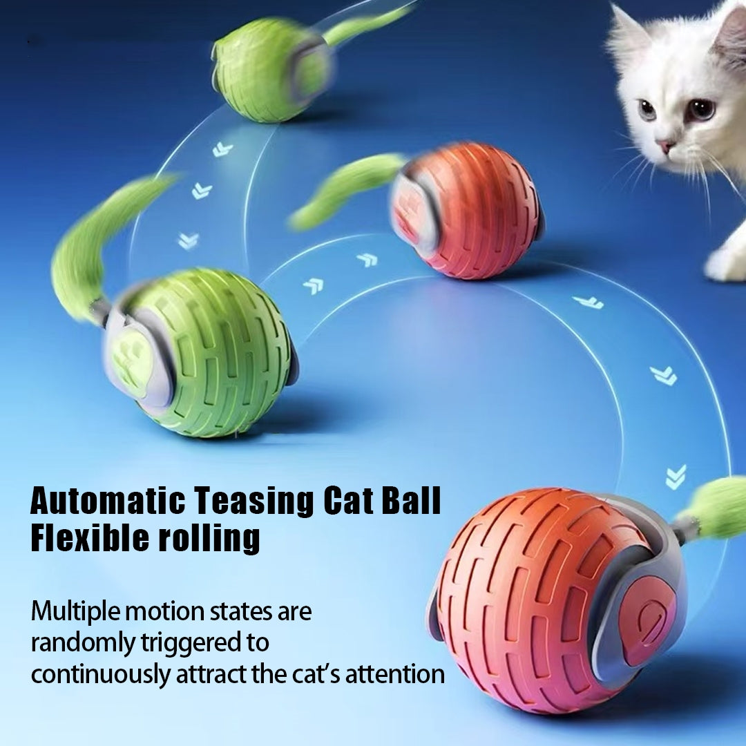 Rechargeable Automatic Rolling Enrichment Ball for Cat Cafés, Adoption Lounges, and Supervised Indoor Play — view 11