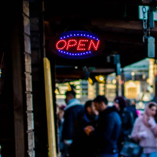 Ultra-Bright LED Neon Open Sign for Restaurant Storefronts and Bars — view 7