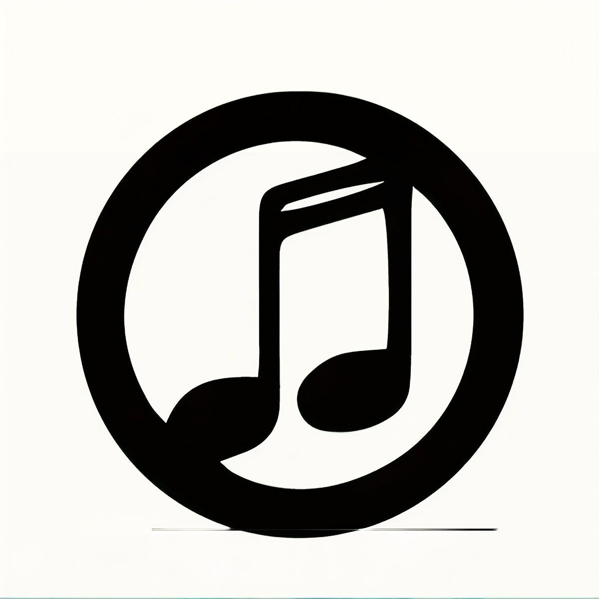 Black Music Notes Wooden Wall Home Decor — view 2