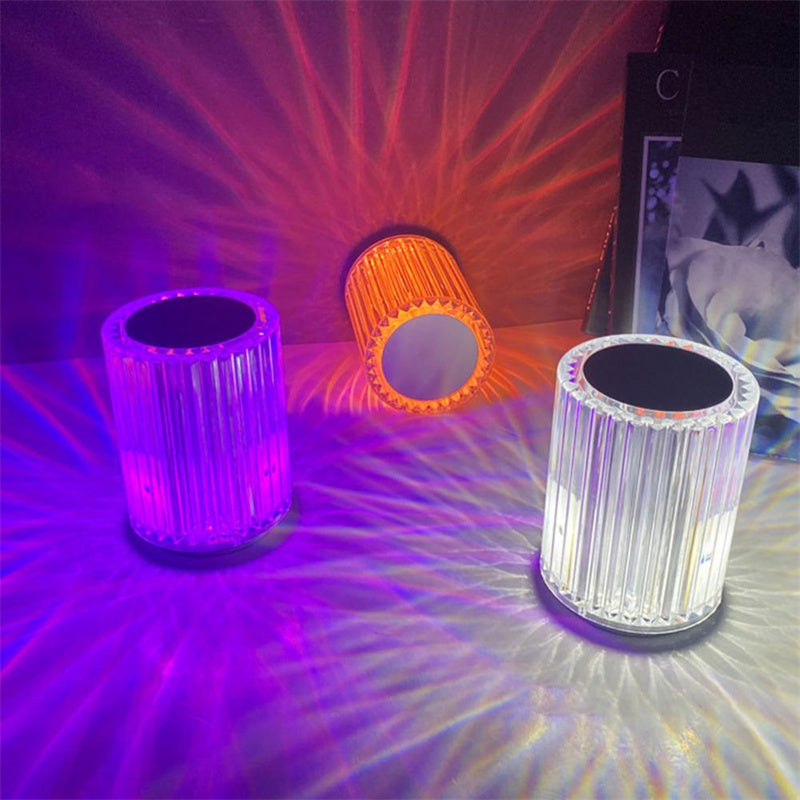 Crystal RGB LED Table Lamp for Restaurant Tables — view 3