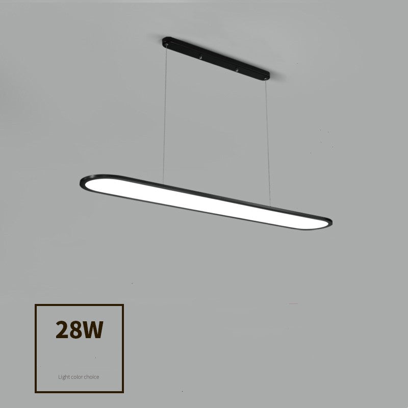 Modern Linear LED Pendant Light for Restaurant Bars — view 9