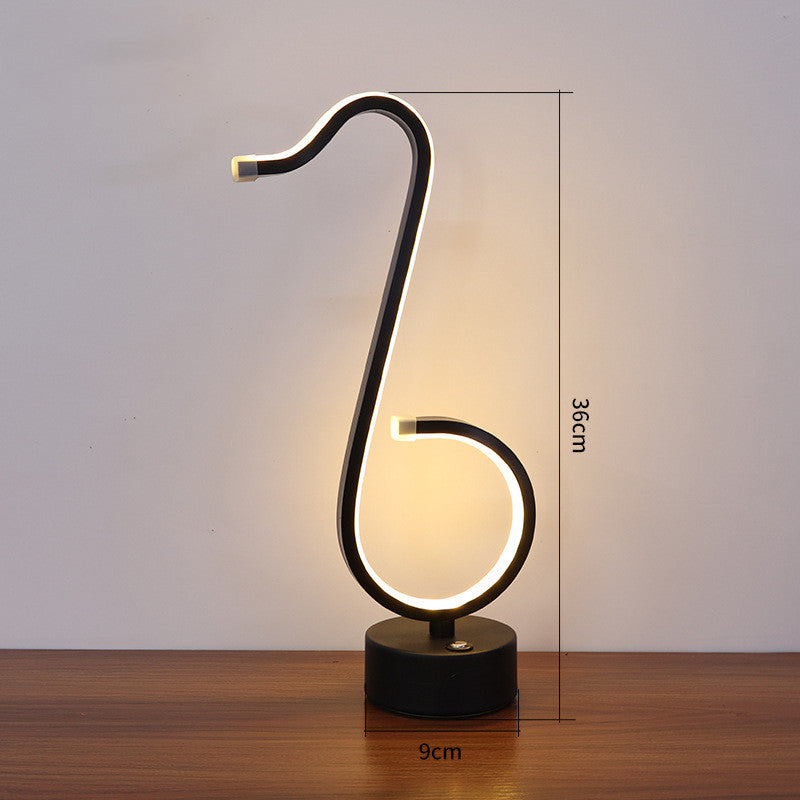Rechargeable LED Bar Table Lamp Desktop Lamp Creative Restaurant Clearing — view 4