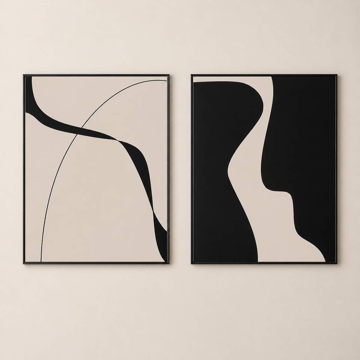 Resto Glow AI product image 2026-08-03 — clean background — Abstract Sofa Background Wall Decoration Painting