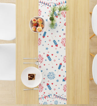 Christmasthemed Snowman Table MatFestive Christmas Table Decor — view 3