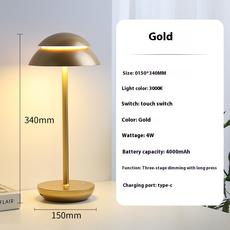 Nordic USB Rechargeable Table Lamp for Restaurant Tables — view 8