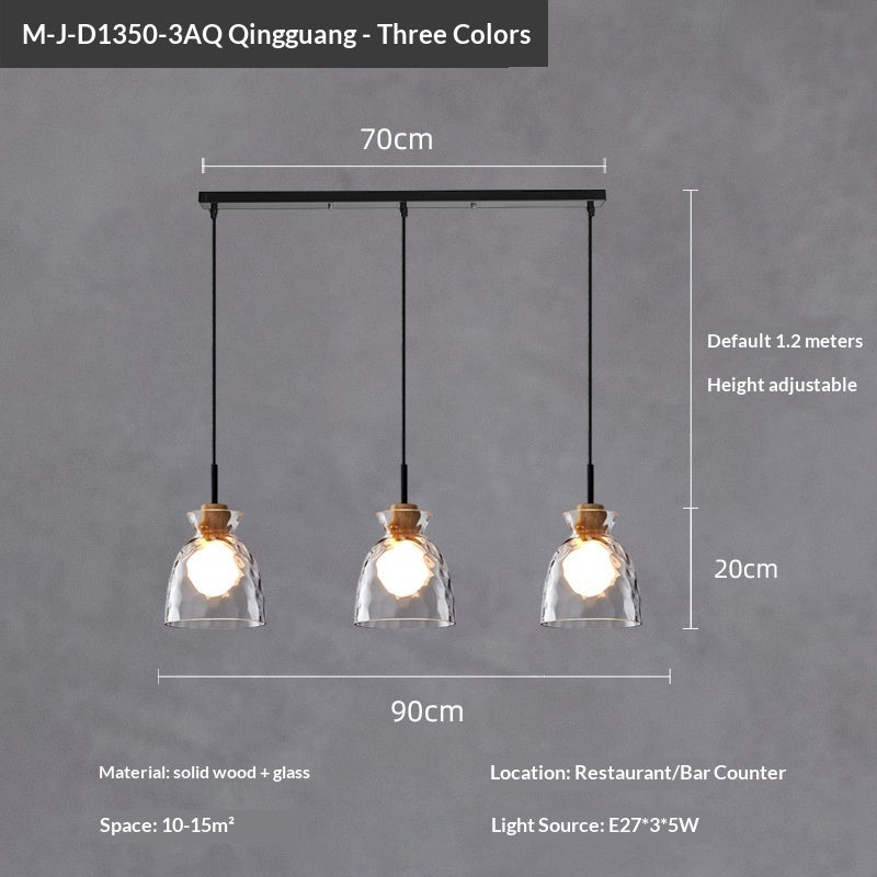 Nordic Restaurant Minimalist Small Pendant Light