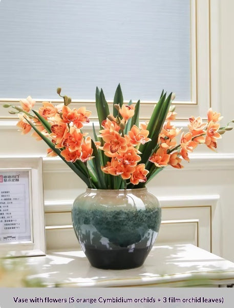 Holly Vase Ornament Artificial Flowers For Floral Arrangements Decor Item — view 9
