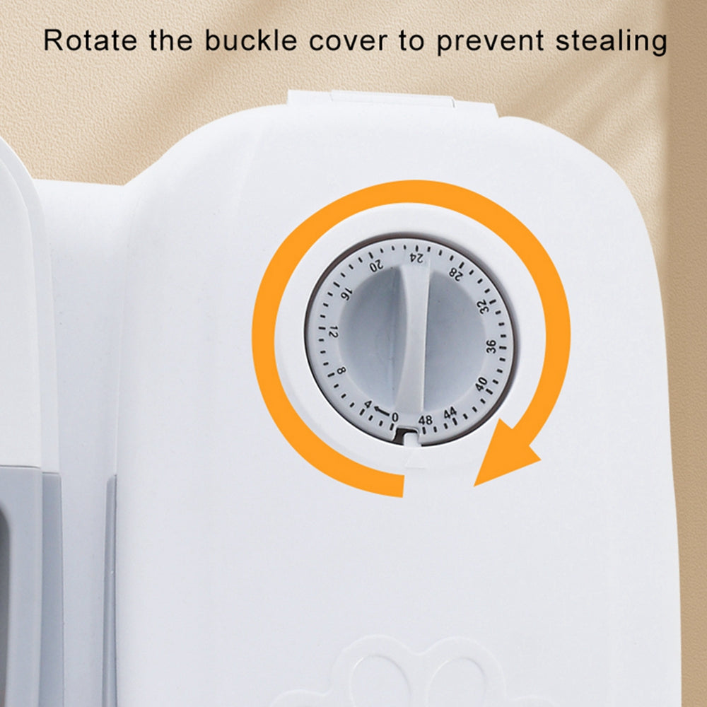 Timed Automatic Feeder with Stainless-Steel Bowl for Cat Cafés, Foster Rooms, and Consistent Feeding Routines — view 9