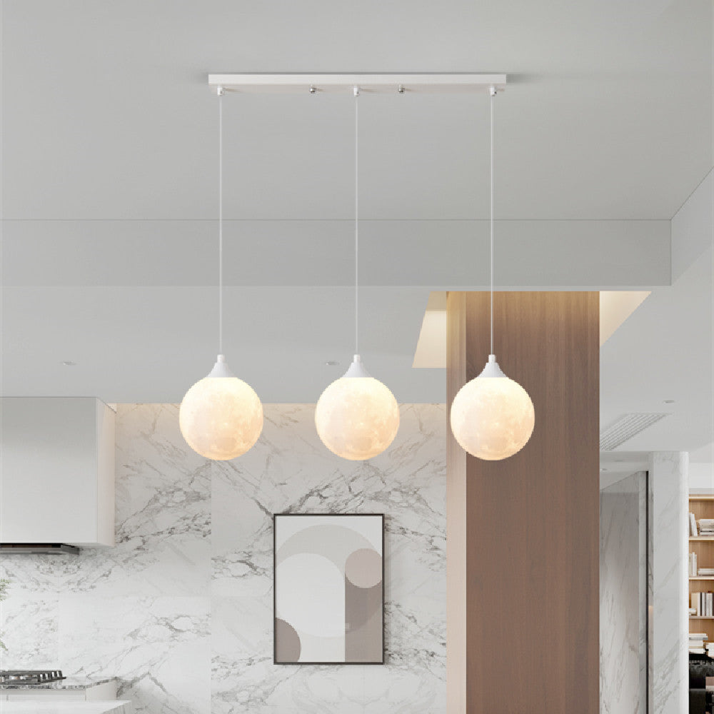 Nordic 3-Head Dining Table Pendant for Restaurants — view 2