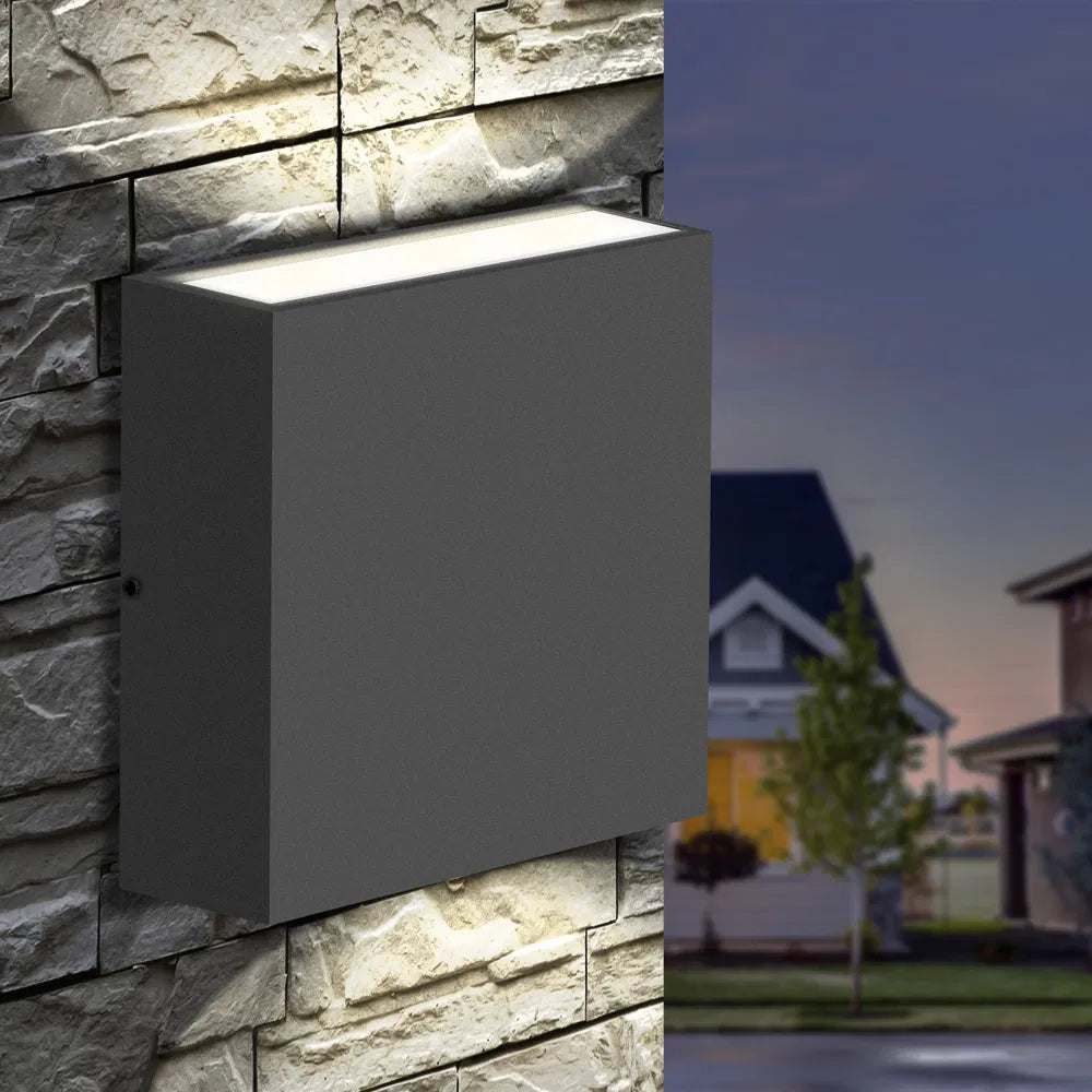 Waterproof Up-and-Down Outdoor Wall Sconce for Restaurant Patios and Porches — view 6