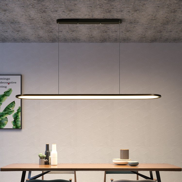 Modern Linear LED Pendant Light for Restaurant Bars — view 7