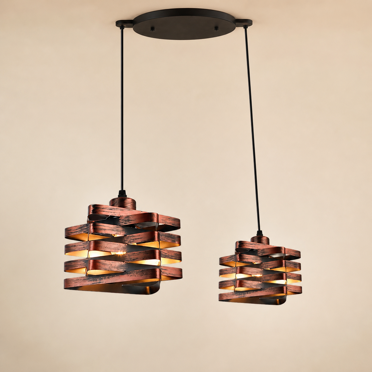 Resto Glow AI product image 2026-08-03 — clean background — American Vintage Dining Room Chandelier