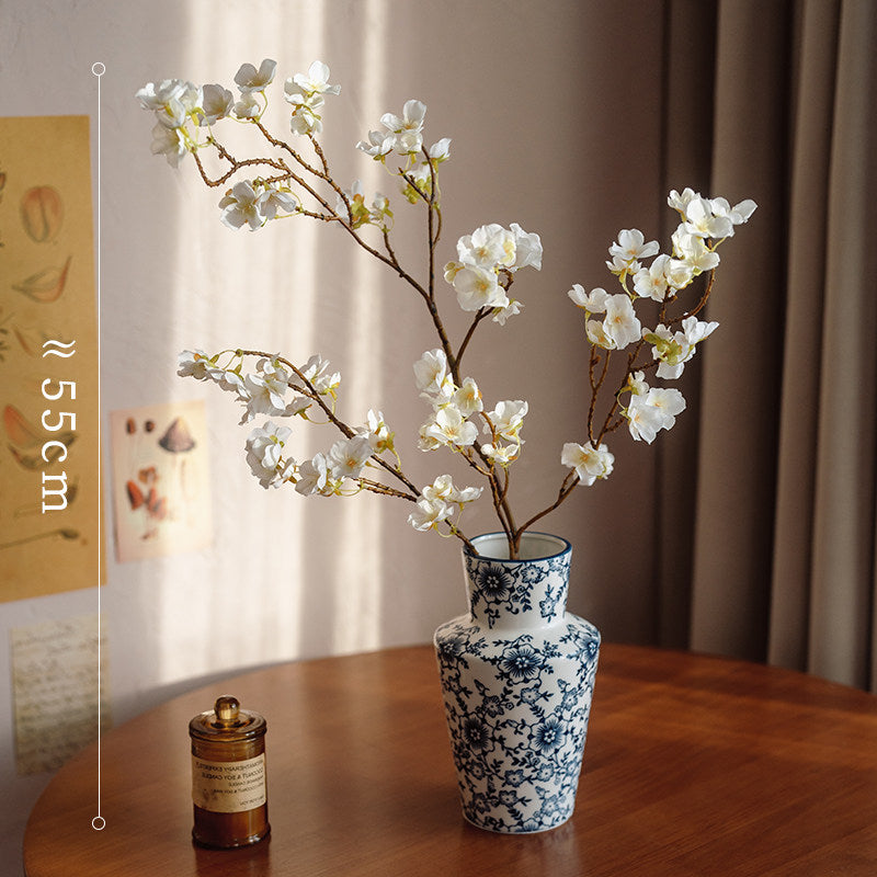 High-end Light-luxury Restaurant Decor Simulated Peach Blossom Branch — view 6
