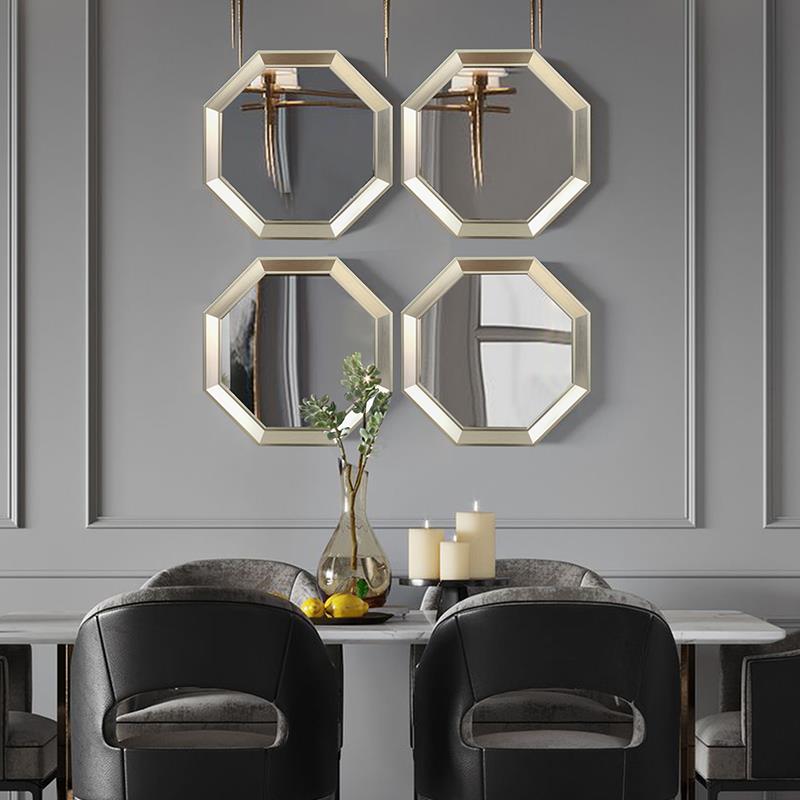 Light Luxury Restaurant Table Wall — view 1