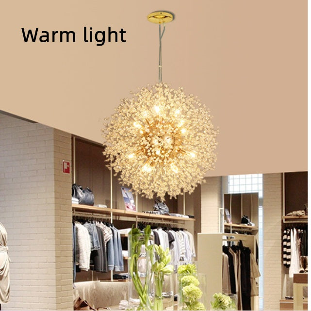 Dandelion Crystal Chandelier for Restaurants and Hotels — view 5