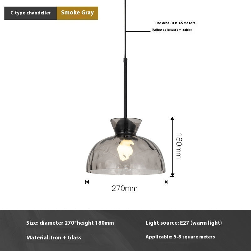 Nordic Restaurant Minimalist Small Pendant Light — view 7