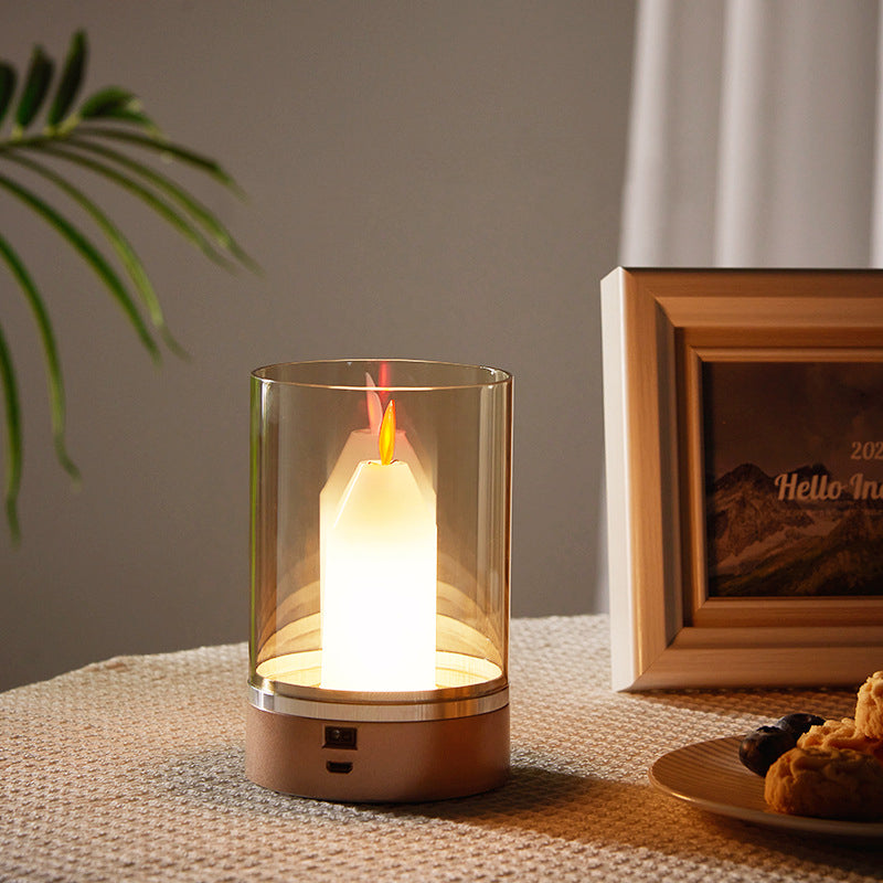 Hand Sweep Induction Restaurant Decorative Table Lamp Home Bed Decor — view 1