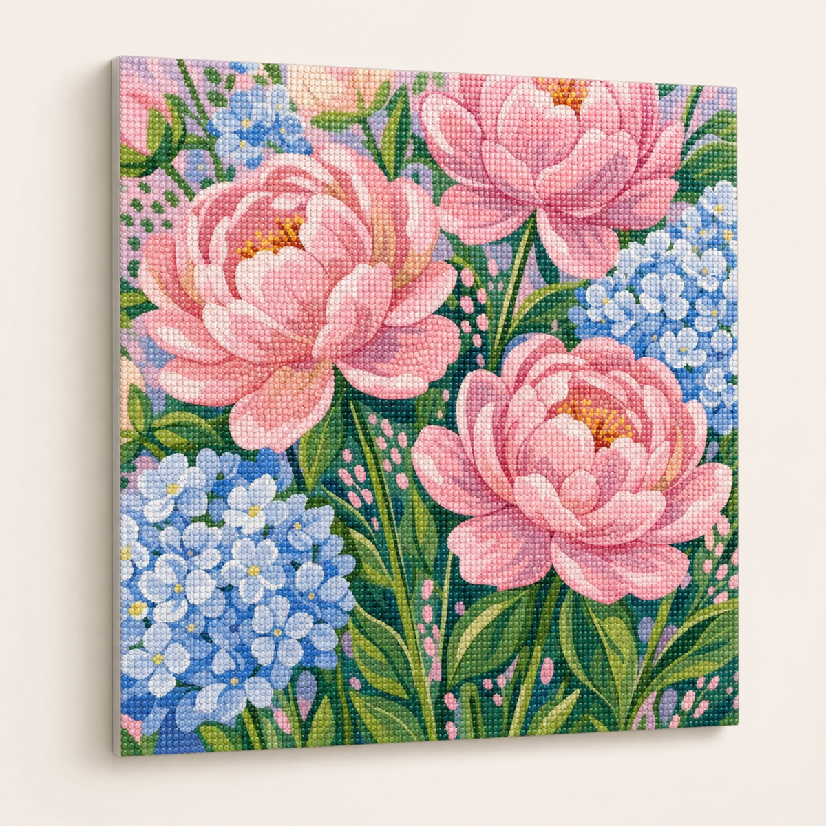Resto Glow AI product image 2026-08-03 — clean background — Diamond-Style Restaurant Wall Art