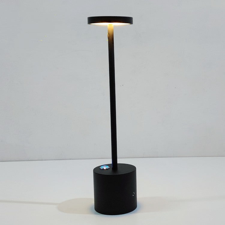 American Style Rechargeable LED Restaurant Touch Table Lamp Bar Hotel Cafe Removable Table Light — view 3