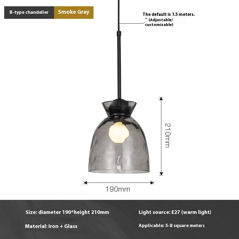 Nordic Restaurant Minimalist Small Pendant Light — view 6