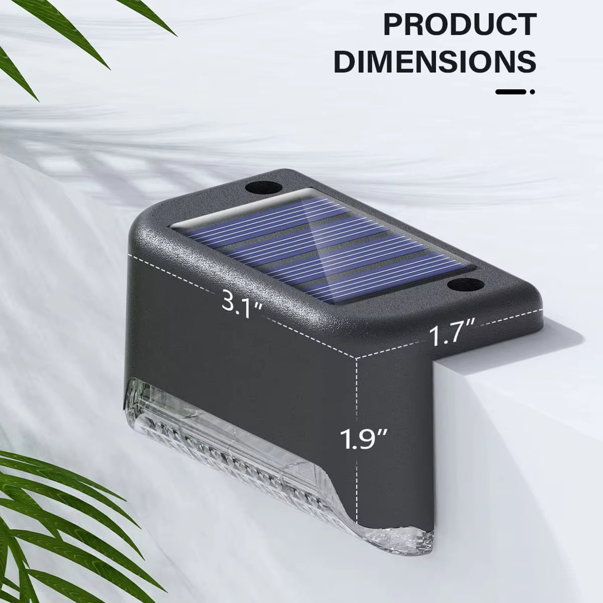 Solar LED Deck Step Lights for Restaurant Patios — view 8