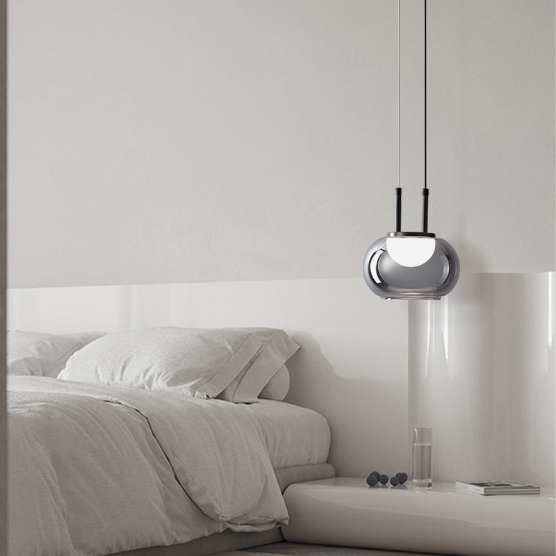 Restaurant Glass Single-head Pendant Light — view 3