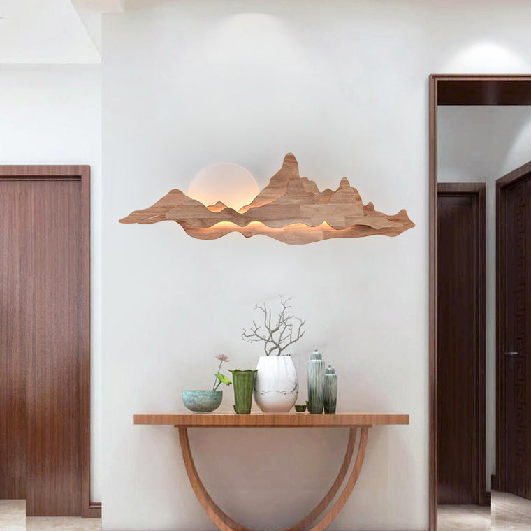 Solar Eclipse LED Restaurant Wall Light