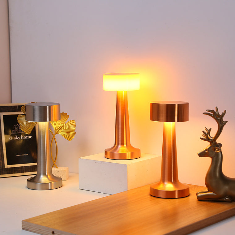 Vintage Dimmable USB Table Lamp for Restaurant Bars