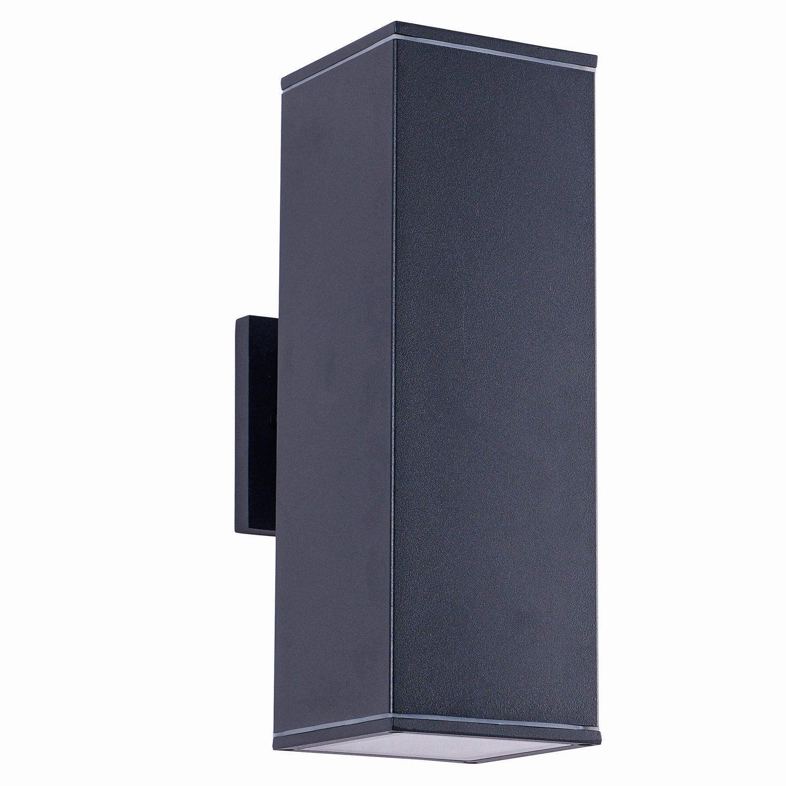 12-Inch Square Up/Down Porch Lights (4-Pack) — Restaurant Patio — view 2